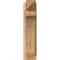 Ekena Millwork Legacy Arts & Crafts Rough Sawn Outlooker, Western Red Cedar, 6"W x 14"D x 26"H OUT06X14X26LEC03RWR - alternate 2